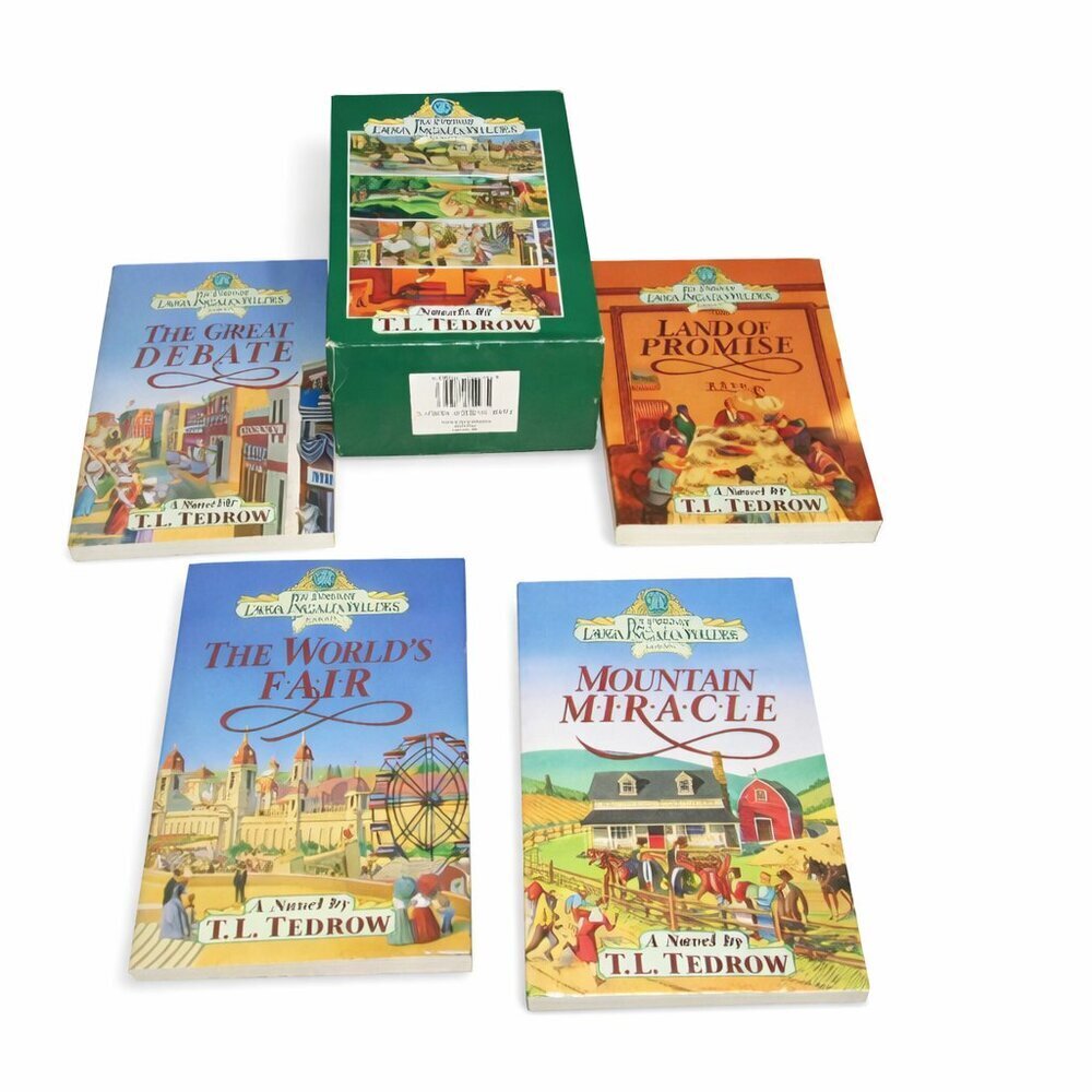 The Days Of Laura Ingalls Wilder | T.L. Tedrow | Set of 4 Box Set | Books 5 - 8